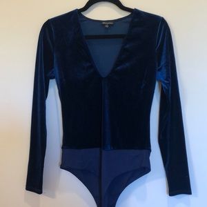 VELVET one-piece bodysuit